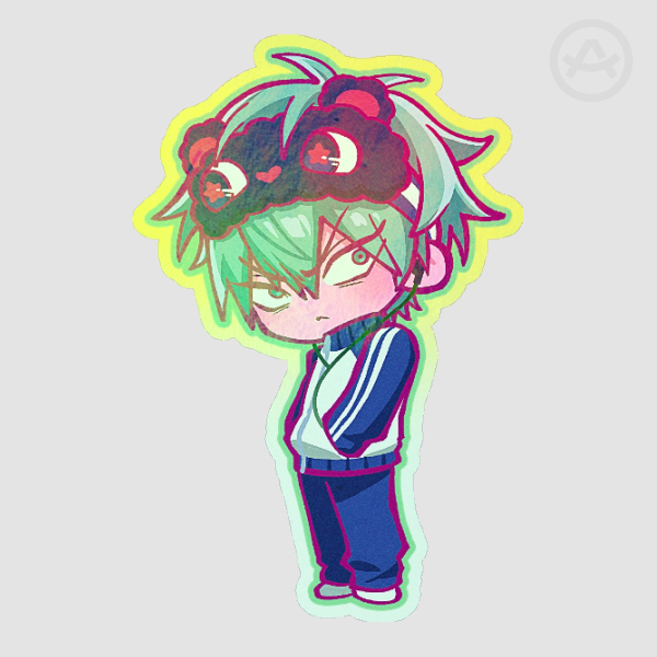 ( Till Chibi Sleep Mask )_( Sticker )