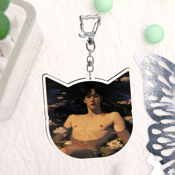 Lee Know Ophelia Acrylic Keychains