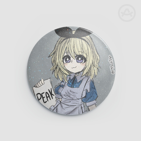 Alice Black souls Round Badges (Button Pins)