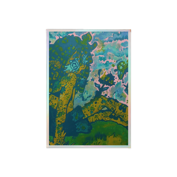 "i met a girl in the forest (aiya)"  art board/painting