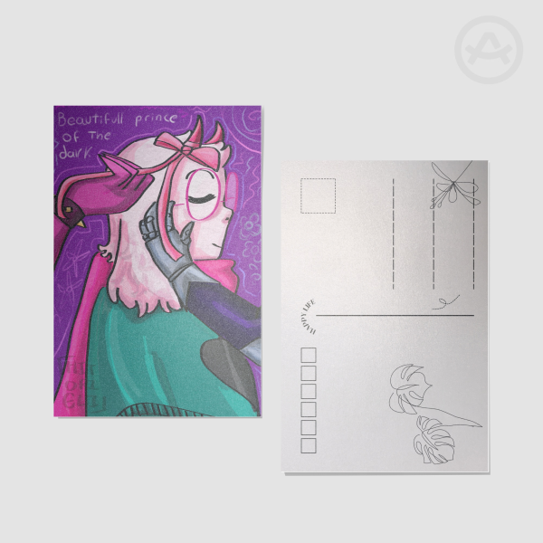 ralsei postcard