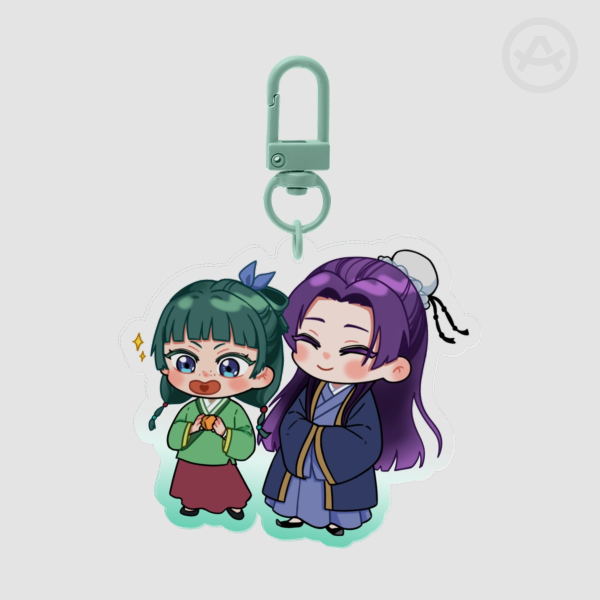 Maomao and Jinshi Keychain