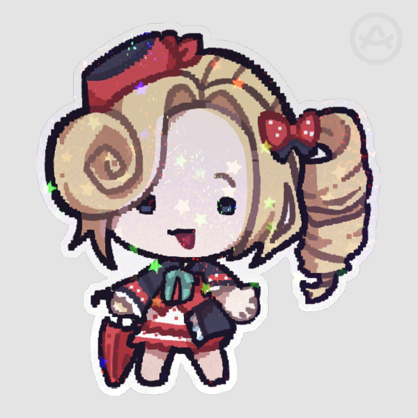 Victoria Holo Sticker