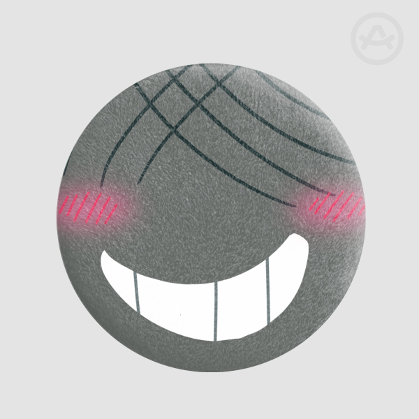 Small Mike Plush Badge