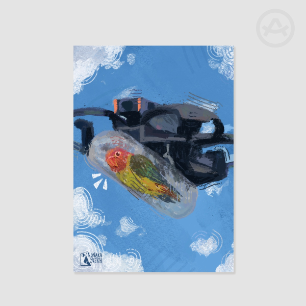 Nitya bird poster