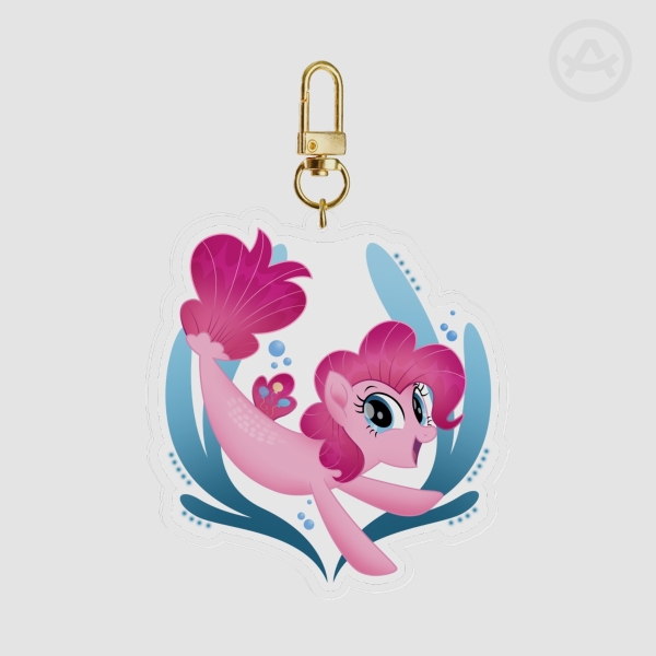 Pinkie Pie Mermay Keychain