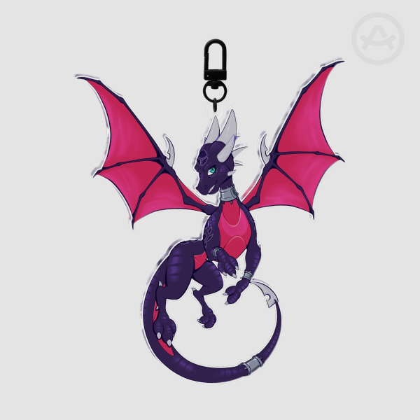 Cynder - Dawn Of The Dragon Keychain