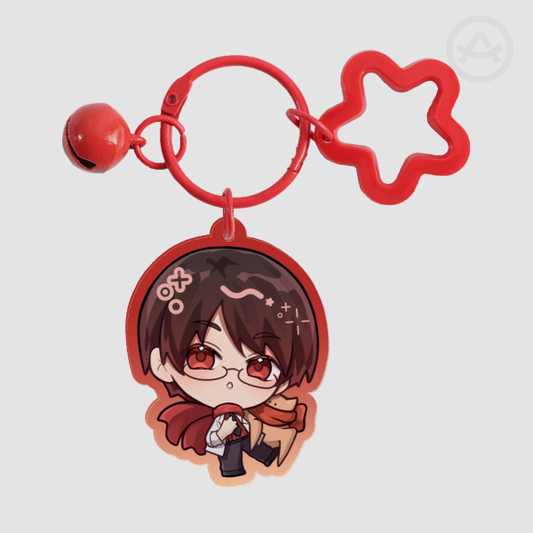 Hatanaka | Colored Edge Acrylic Keychains