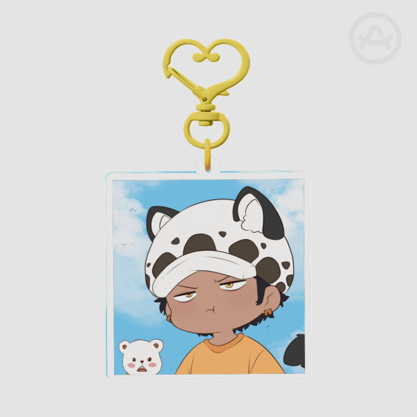 Law Clear Acrylic Keychains