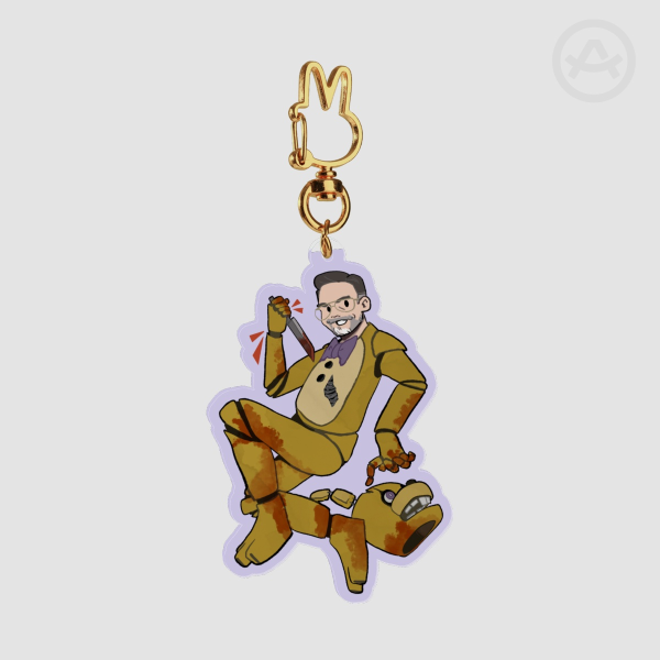 Springtrap Keychain FNAF 1/2