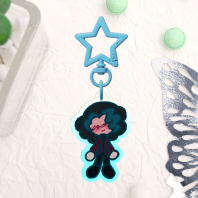 Chibi Cyrus [OLD?] (Clear Acrylic Keychains)