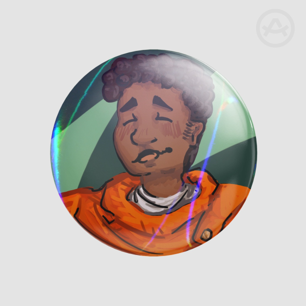 Arin Ninjago Button Pin