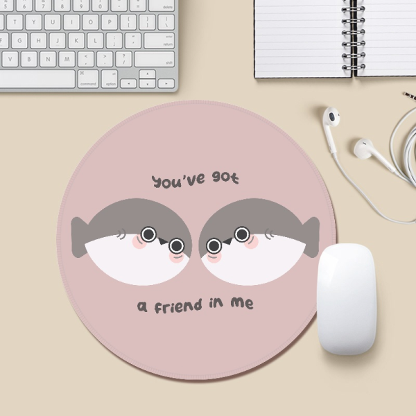 Sacabambaspis Round Mouse Pad