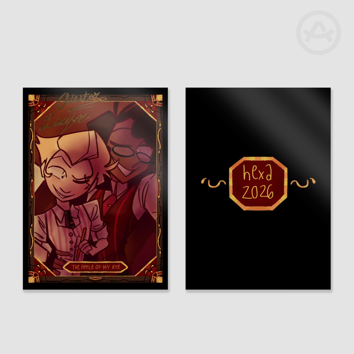 Human Radioapple Fan Card
