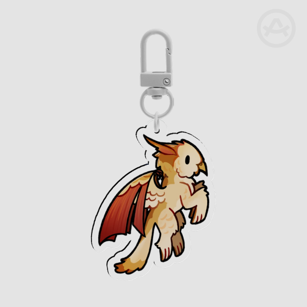 Griffon keychain