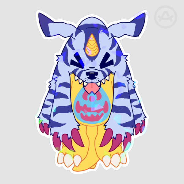 Gabumon Grabbed