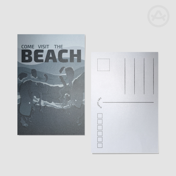 DEATH STRANDING BEACH POSTCARD