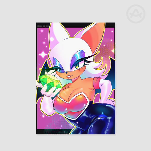 Rouge // Sonic Poster