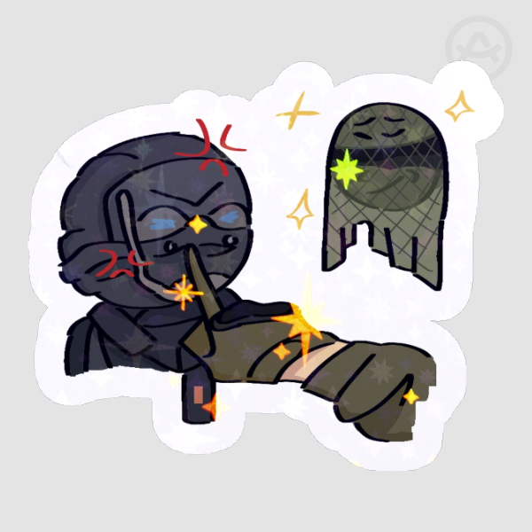 Nikto & Krueger Sticker