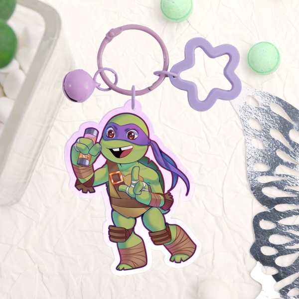 Donnie // TMNT- Keychain