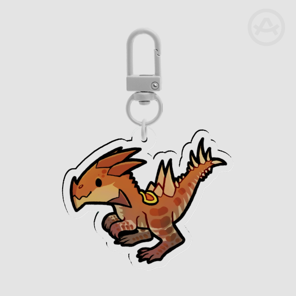 Raptor keychain