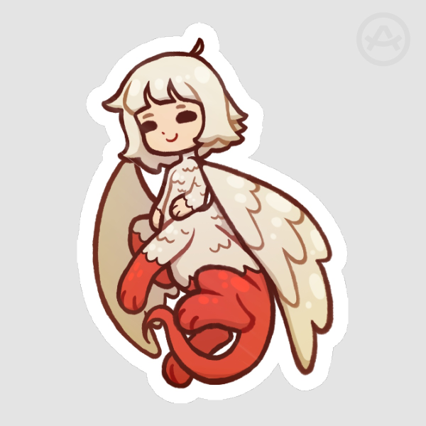 Chimera Falin Touden Die Cut Stickers