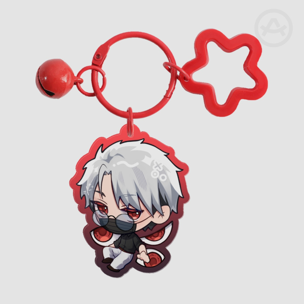 Kurai | Colored Edge Acrylic Keychains