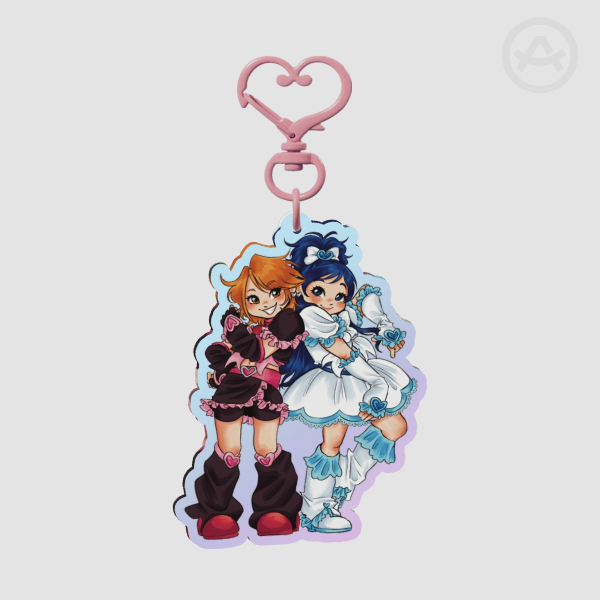 Futari wa Pretty Cure Rainbow Acrylic Keychain