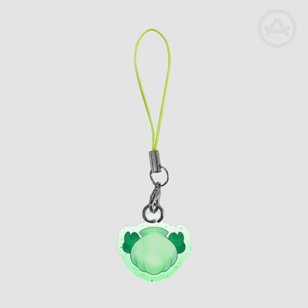 Glitter Acrylic  phone charm