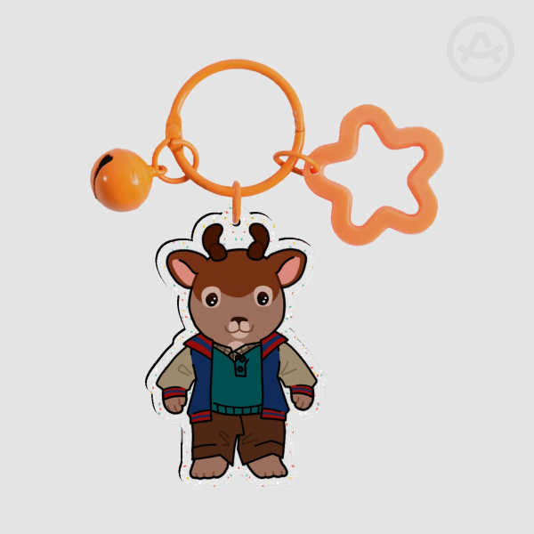 Calico Critters Duos: Will Byers Acrylic Keychain