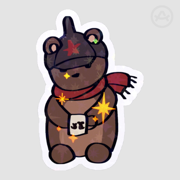 Soviet Bear Sticker