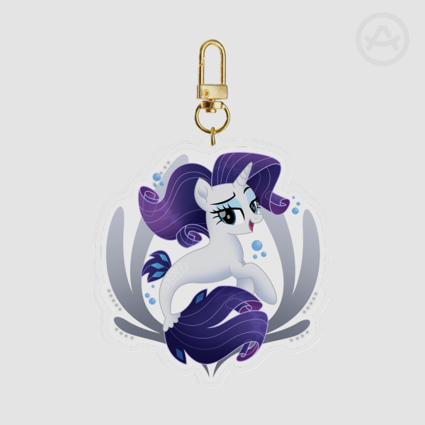 Rarity Mermay Keychain