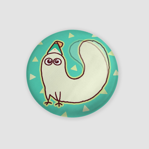 Brushbuddy Lenticular Badge