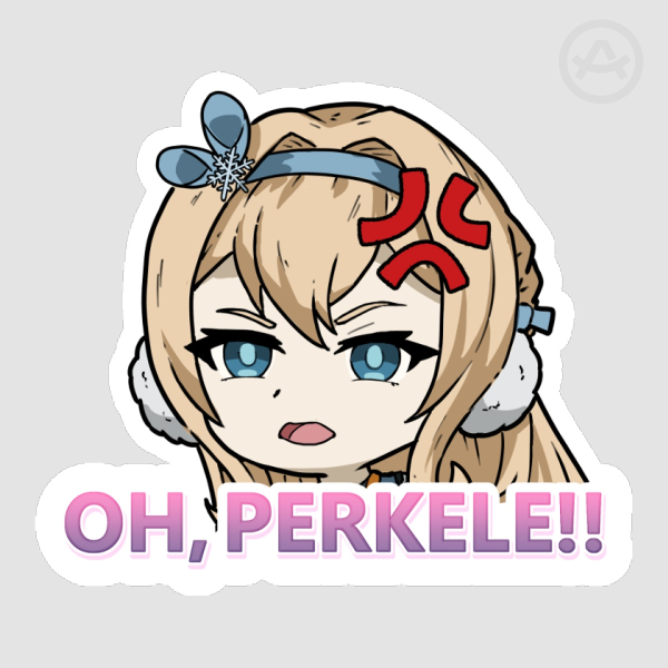 Oh, Perkele! Suomi Sticker