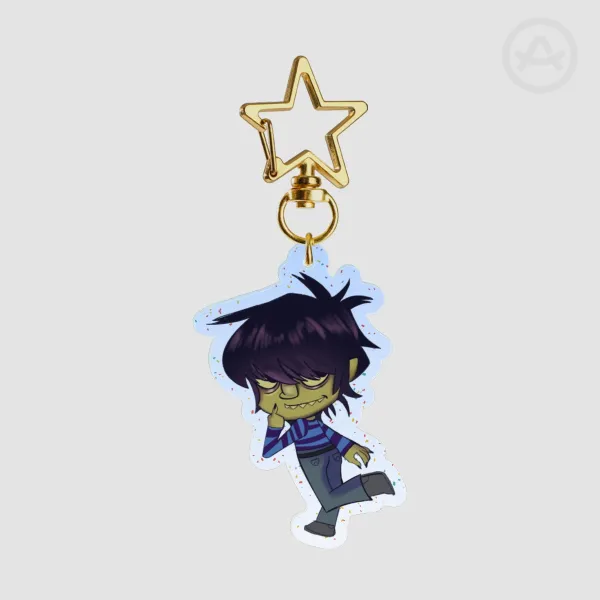 Murdoc (Humanz)  Glitter Acrylic Keychains