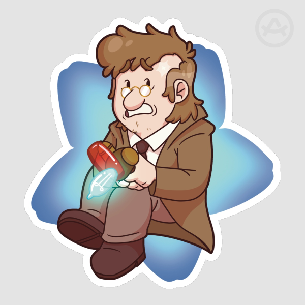 Memory Gun Fiddleford Sticker