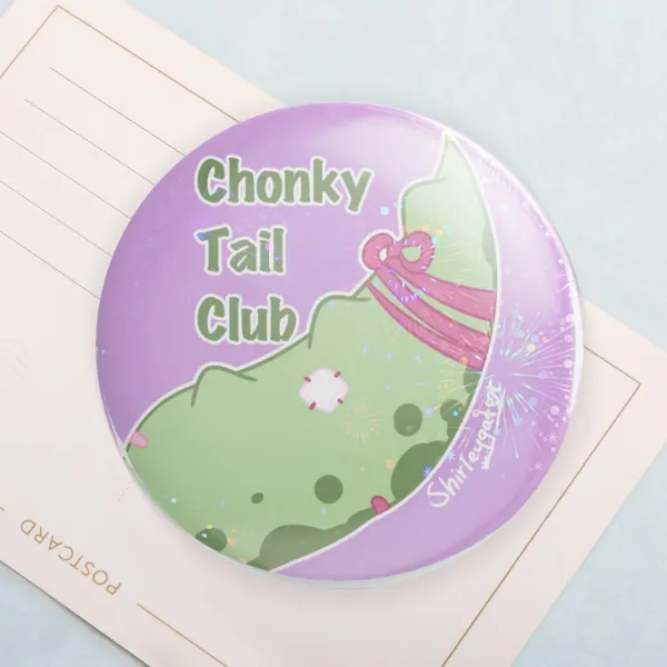 Chonky Tail Club Badge