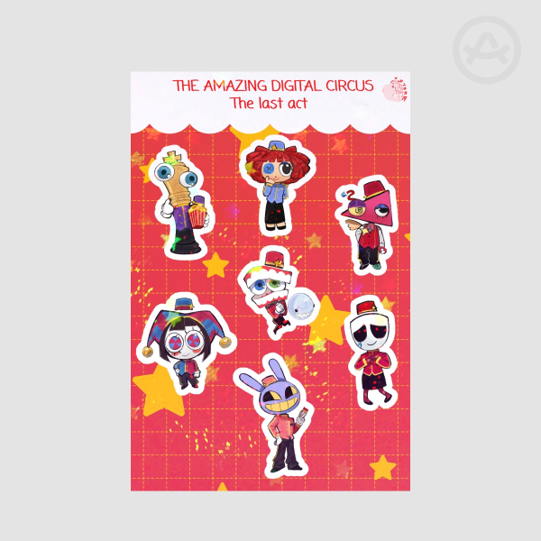 TADC - Paper Stickers Sheet / The last act