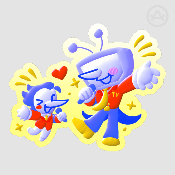 Spamtenna-Sticker 