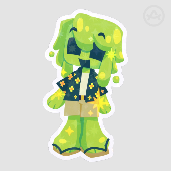 AveryTheMayo SFAWTDE  Die Cut Sticker