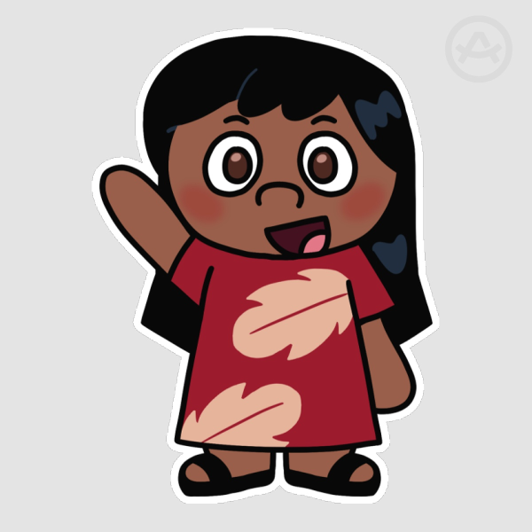 Lilo Pelekai Chibi Sticker
