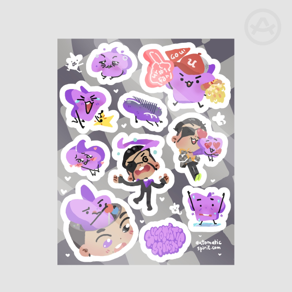 Auto Sticker sheet (Glossy)