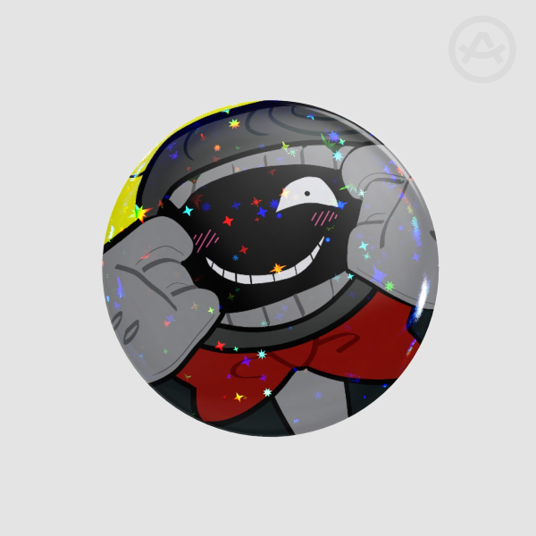 Small Mike Peeking Button