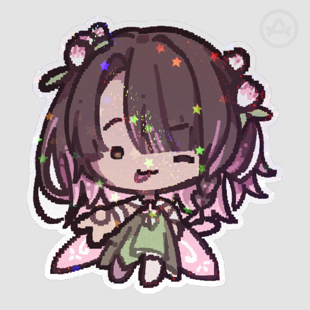 Phoebe Holo Sticker
