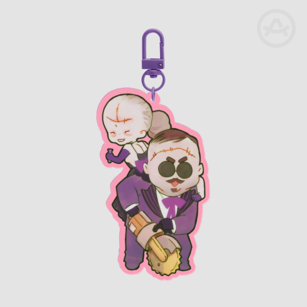 Otto and Arora Kress keychain