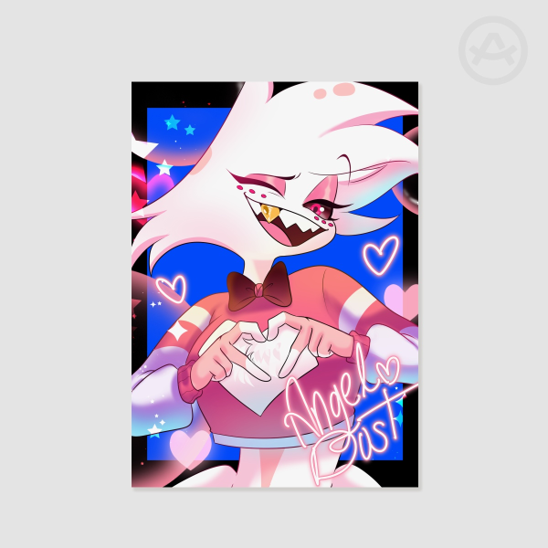 Angel Dust // Hazbin Hotel Poster