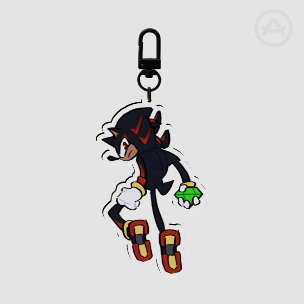 Shadow Acrylic Keychain