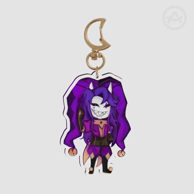 Jester TFC Keychain by pandaah wuv - ACGGOODS