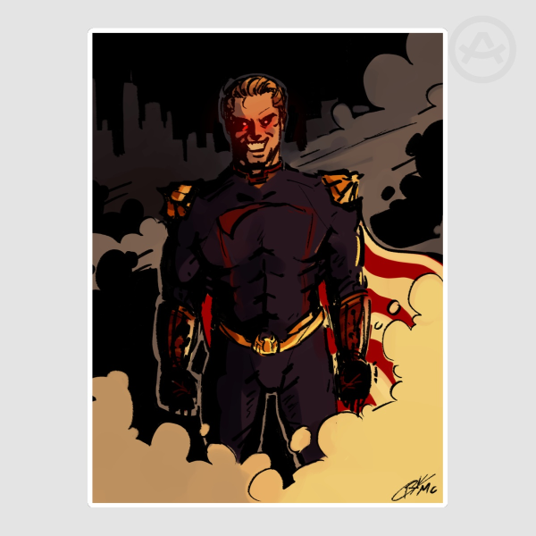 Homelander Sticker