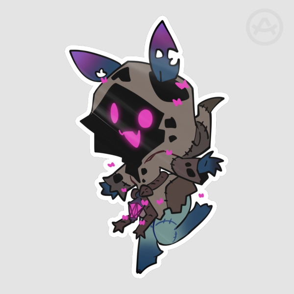 Zambiie Moth Sticker